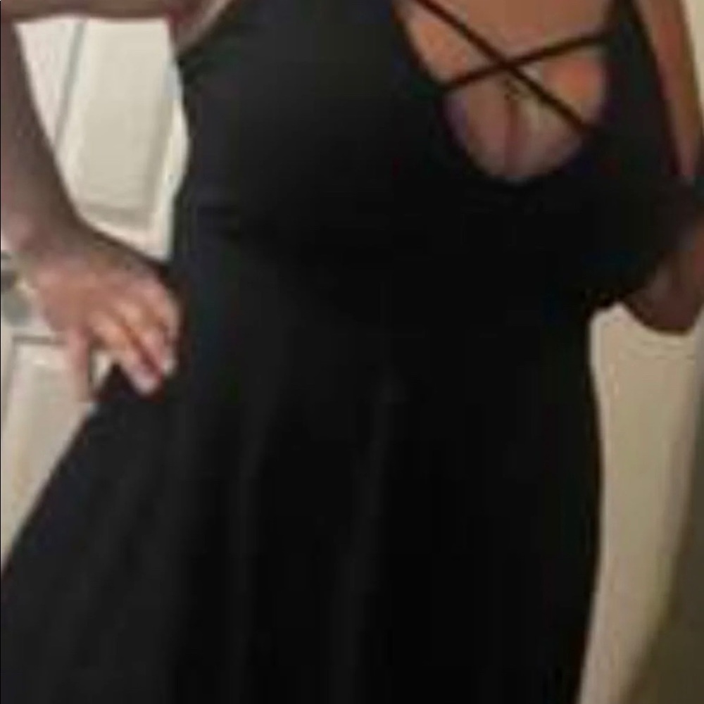 Criss Cross plunge dress 3X new - Picture 5 of 5